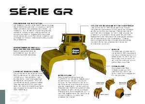 Chwytaki do sortowania i prac wyburzeniowych OSA Demolition Equipment GR 1