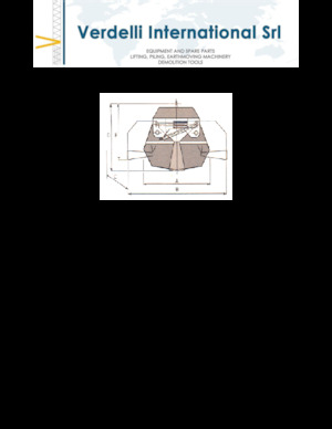 Chwytaki do sortowania i prac wyburzeniowych Verdelli M.E.-O. 2/2500