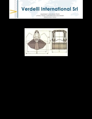 Chwytaki do sortowania i prac wyburzeniowych Verdelli M.I.-V. 4/2000