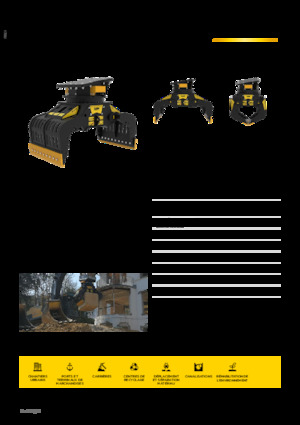 Chwytaki do sortowania i prac wyburzeniowych MB Crusher MB-G1000 S4