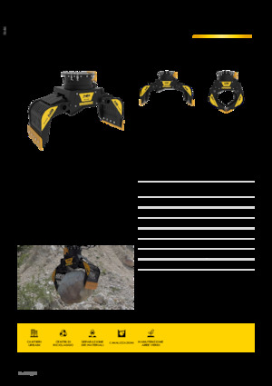 Chwytaki do sortowania i prac wyburzeniowych MB Crusher MB-G450 S4