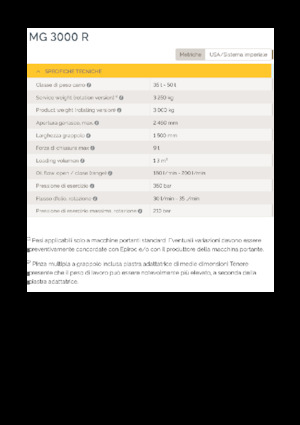 Chwytaki do sortowania i prac wyburzeniowych Epiroc MG 3000 R