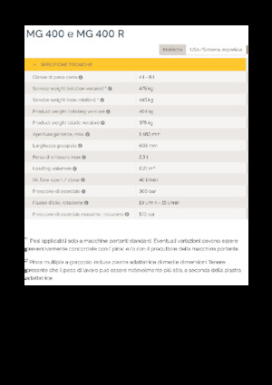 Chwytaki do sortowania i prac wyburzeniowych Epiroc MG 400