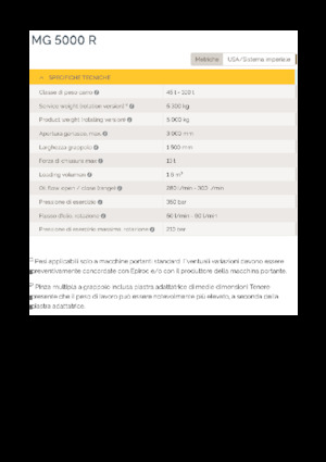 Chwytaki do sortowania i prac wyburzeniowych Epiroc MG 5000 R