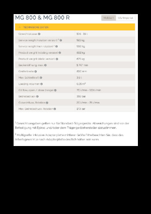 Chwytaki do sortowania i prac wyburzeniowych Epiroc MG 800 R 