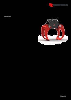 Chwytaki do sortowania i prac wyburzeniowych Rototilt® MG40