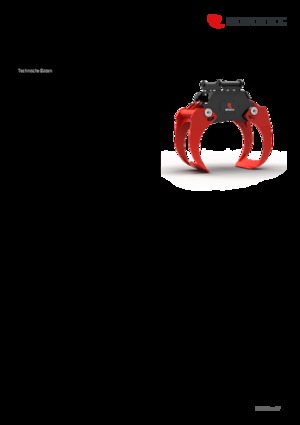 Chwytaki do sortowania i prac wyburzeniowych Rototilt® MG60