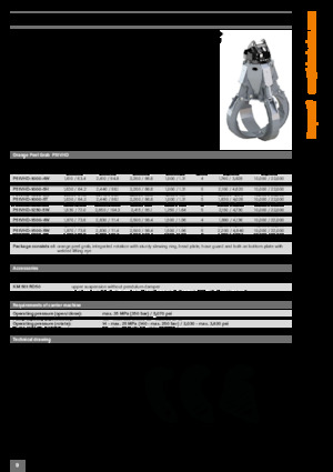 Chwytaki do sortowania i prac wyburzeniowych Kinshofer P51VHD-1500-5H