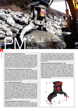 Chwytaki do sortowania i prac wyburzeniowych VTN PM1500