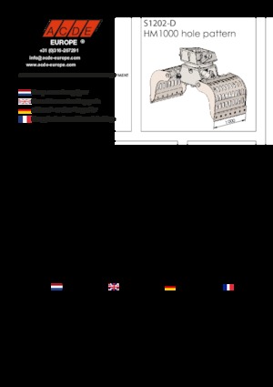 Chwytaki do sortowania i prac wyburzeniowych ACDE S1202-D