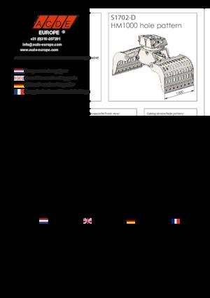 Chwytaki do sortowania i prac wyburzeniowych ACDE S1702-D