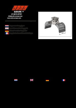 Chwytaki do sortowania i prac wyburzeniowych ACDE S400-D