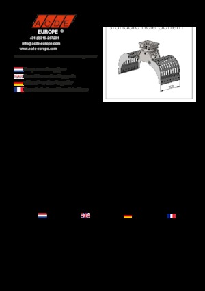 Chwytaki do sortowania i prac wyburzeniowych ACDE S450-D