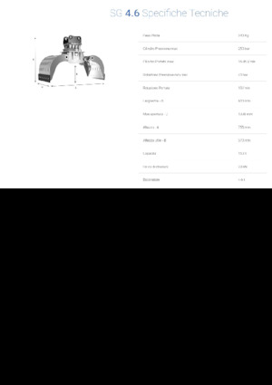 Chwytaki do sortowania i prac wyburzeniowych Promove SG 4.6