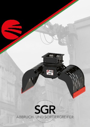 Chwytaki do sortowania i prac wyburzeniowych MBI MSGR600