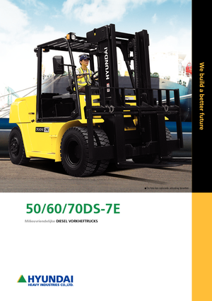 Wózki widłowe z silnikiem wysokoprężnym Hyundai 50 DS 7 E