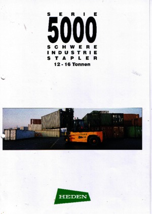 Wózki widłowe z silnikiem wysokoprężnym Heden 56160/12