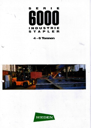 Wózki widłowe z silnikiem wysokoprężnym Heden 6450