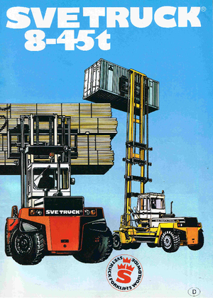 Wózki widłowe z silnikiem wysokoprężnym SVETRUCK 1260-30