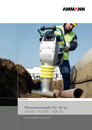 Ubijaki wibracyjne diesel i benzynowe Ammann ATR 60 C