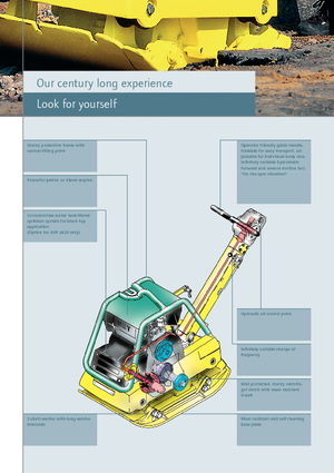 Rewersyjne Zagęszczarki / płyty wibracyjne Ammann AVP 2620