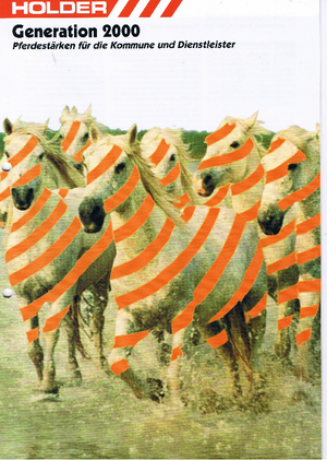 Traktory miejskie z zaczepem przednim Holder C 220