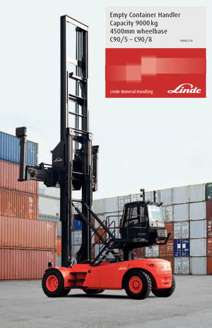 Wózki widłowe z silnikiem wysokoprężnym Linde C 90/7