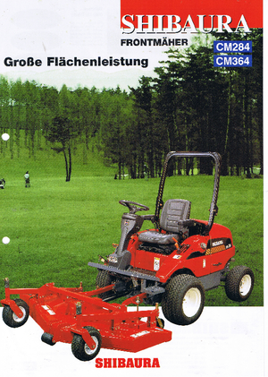 Traktory miejskie z zaczepem przednim Shibaura CM 284
