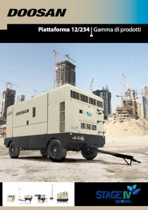 Przenośne sprężarki i kompresory powietrza - wyskoprężne, elektryczne i spalinowe Doosan 9/304 