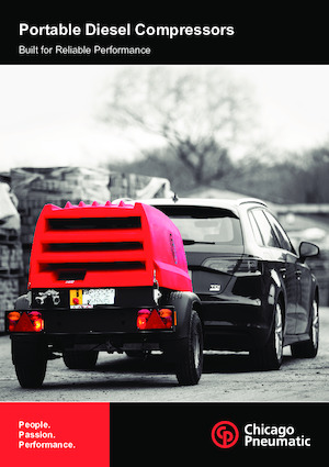 Przenośne sprężarki i kompresory powietrza - wyskoprężne, elektryczne i spalinowe Chicago Pneumatic CPS 11-10 