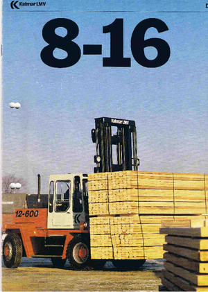 Wózki widłowe z silnikiem wysokoprężnym Kalmar DC 16-1200