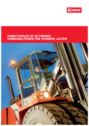 Wózki widłowe z silnikiem wysokoprężnym Kalmar DCF 500-12