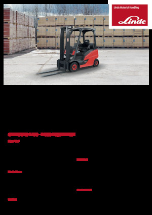 Wózki widłowe LPG Linde H50T EVO