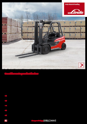 Spalinowe antywybuchowe wózki widłowe Linde H35D