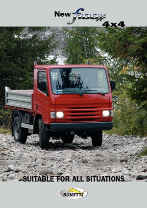 Traktory miejskie z zaczepem przednim Bonetti F 100 X