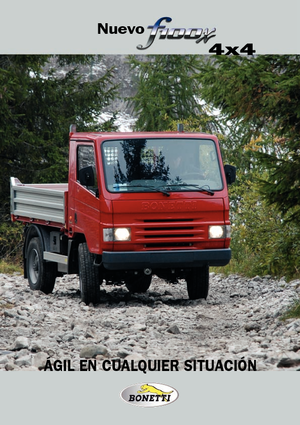 Traktory miejskie z zaczepem przednim Bonetti F 100 X