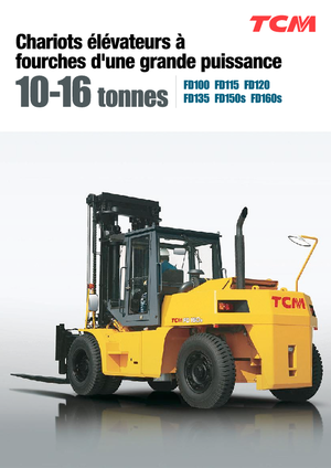 Terenowe wózki widłowe TCM FD 115-4