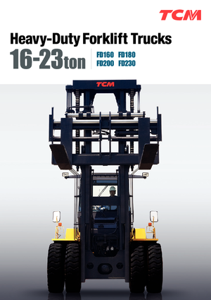 Terenowe wózki widłowe TCM FD 200-3