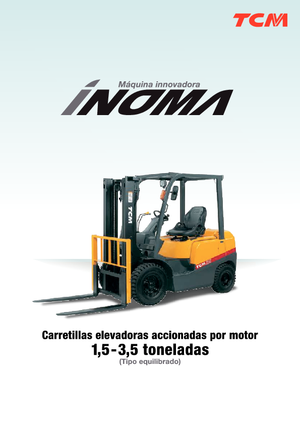 Wózki widłowe z silnikiem wysokoprężnym TCM FD 35 T 3 S Inoma