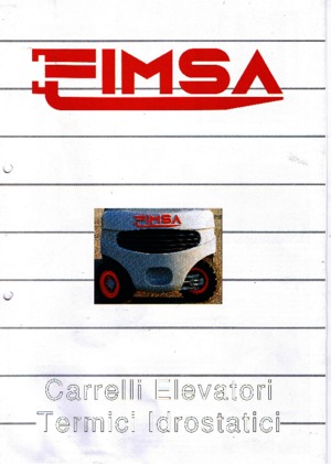 Wózki widłowe z silnikiem wysokoprężnym Fimsa FD 25