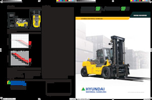 Wózki widłowe z silnikiem wysokoprężnym Hyundai 180D-9B