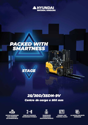 Wózki widłowe z silnikiem wysokoprężnym Hyundai 35DN-9V