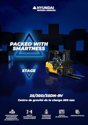 Wózki widłowe z silnikiem wysokoprężnym Hyundai 35DN-9V