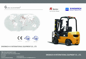 Wózki widłowe z silnikiem wysokoprężnym Sinomach CPCD10N