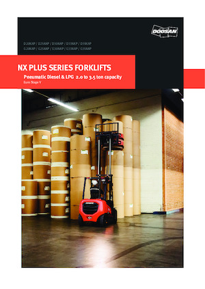 Wózki widłowe z silnikiem wysokoprężnym Doosan D30NX Plus