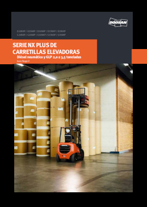 Wózki widłowe z silnikiem wysokoprężnym Doosan D30NX Plus