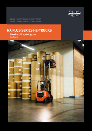 Wózki widłowe z silnikiem wysokoprężnym Doosan D30NX Plus