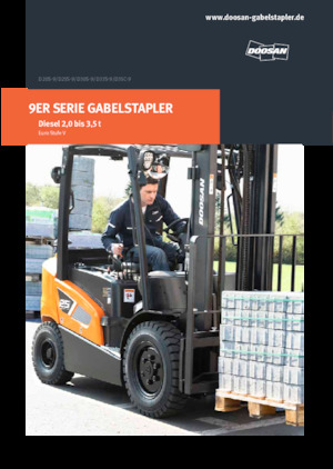 Wózki widłowe z silnikiem wysokoprężnym Doosan D25S-9