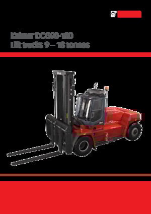 Wózki widłowe z silnikiem wysokoprężnym Kalmar DCG 127-6