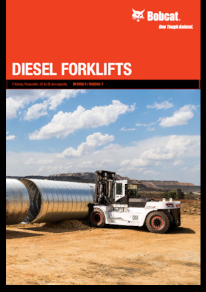 Wózki widłowe z silnikiem wysokoprężnym Bobcat DV200S-7 